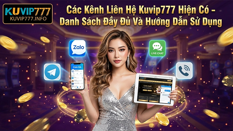 Liên Hệ Kuvip777 Qua Hotline, Zalo & Live Chat – Phản Hồi Tức Thì 24/7 2 Các Kênh Liên Hệ Kuvip777 Hiện Có – Danh Sách Đầy Đủ Và Hướng Dẫn Sử Dụng