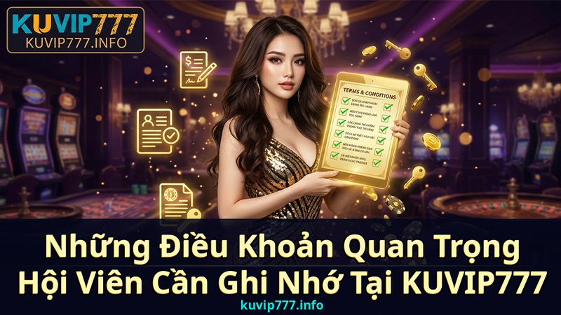 Những Điều Khoản Quan Trọng Hội Viên Cần Ghi Nhớ Tại KUVIP777