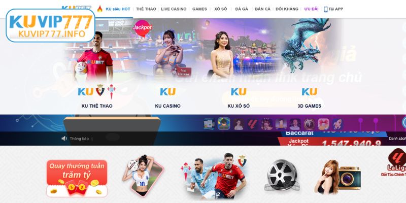 Home Page 5 Giới thiệu chi tiết nhà cái KUVIP777